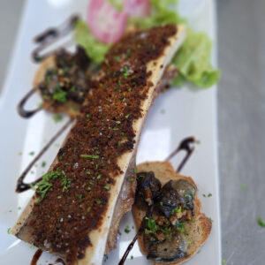 Os à moelle gratiné et escargots flambés au pastis - AU P'TIT GUEUL'TON