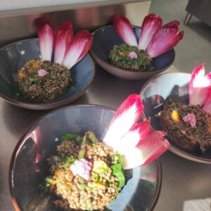 Salade de lentilles du Berry - AU P'TIT GUEUL'TON